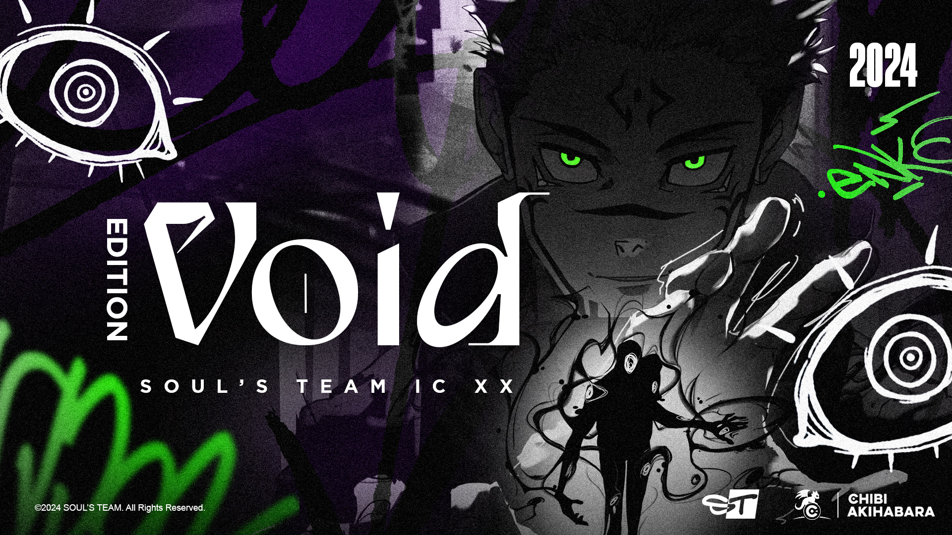 ST IC 20: VOID - Promo — Création et réalisation d’effets visuels pour Iron Chef 20 de la Soul’s Team, projet AMV.